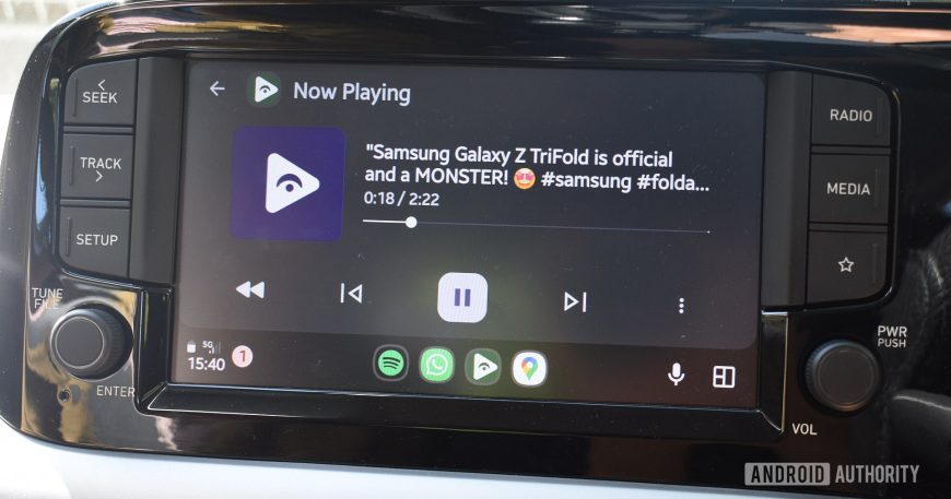 Android Auto might soon let you cast media right to your car 3 Android Auto might soon let you cast media right to your car