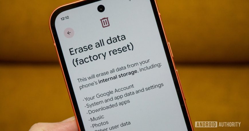 You're factory resetting your Android phone wrong 5 You’re factory resetting your Android phone wrong