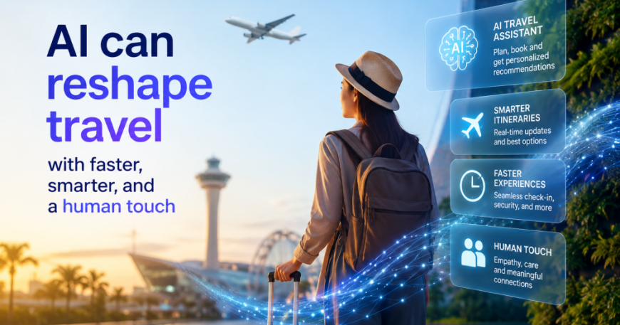 AI can reshape travel with faster, smarter, and a human touch 10 AI can reshape travel with faster, smarter, and a human touch