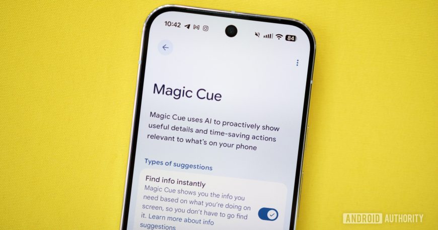 Magic Cue on the Pixel 10 could be about to pick up a very descriptive new name