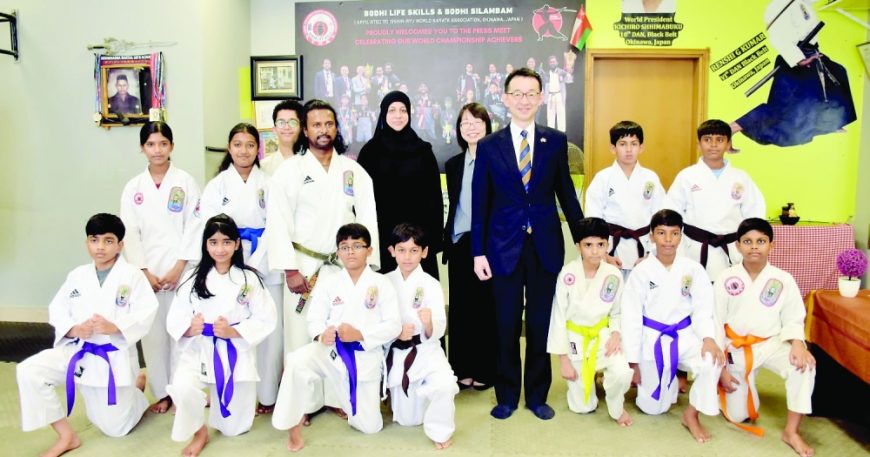 6 karate students to represent Oman at Okinawa World Festival